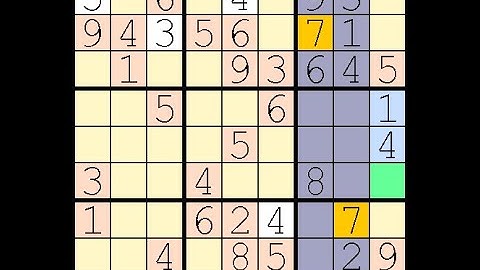 How to Solve Globe and Mail Sudoku  Five Star?  4 June, 2023