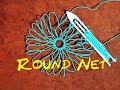 Round Net Making - How to Make a Round Net or Making a Round Net Bag