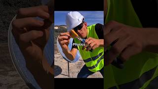 Physics Hits Diffrent😱 #sigma #physics #ytshorts #experiment