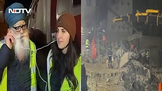 Delivering Help As Soon As Possible Volunteer In Quake-Hit Turkey Left Right & Centre