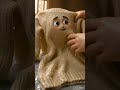 Stretched knitwear: Soak it in water mixed with conditioner, reshape it, and let it dry.伸びたニット