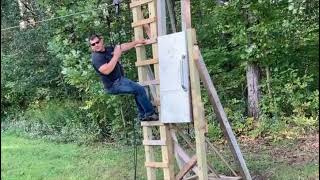 Zipline Landing Platform