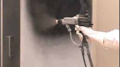 Graco Electrostatic Gun Round Spray Pattern