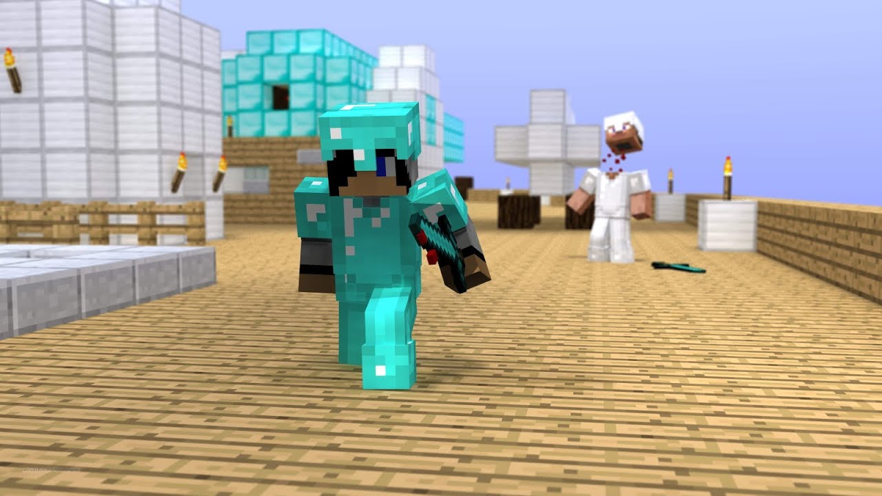 Minecraft - PvP training w/ ZeMexican9399