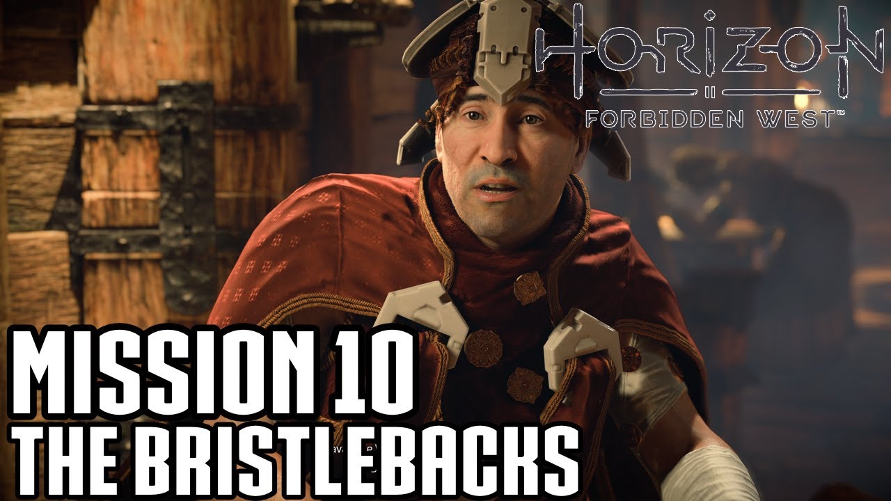 horizon forbidden west Walkthrough Gameplay Mission 10 The Bristlebacks