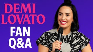 Demi Lovato Interview with Fans | Emotional Q&A, Tour Talk & Confidence Boosts 💬❤️