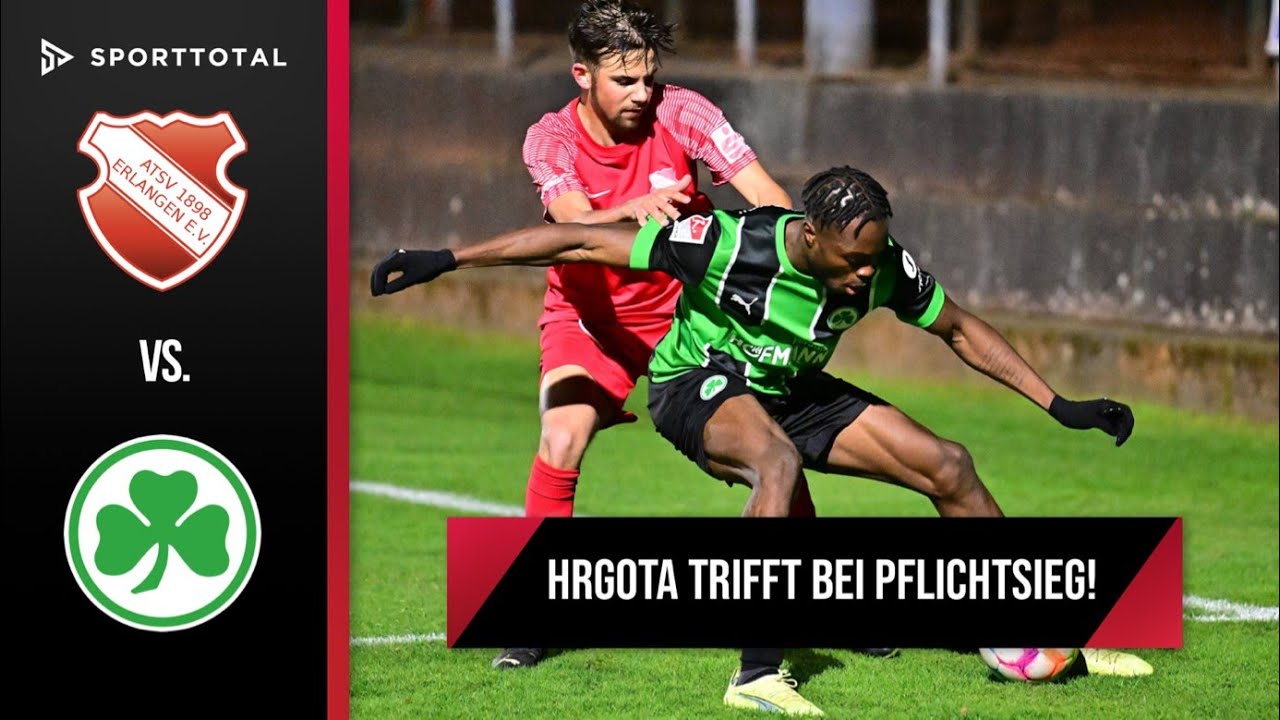 Kleeblätter zum Wintertest in Erlangen! | ATSV Erlangen - SpVgg Greuther Fürth | Testspiel