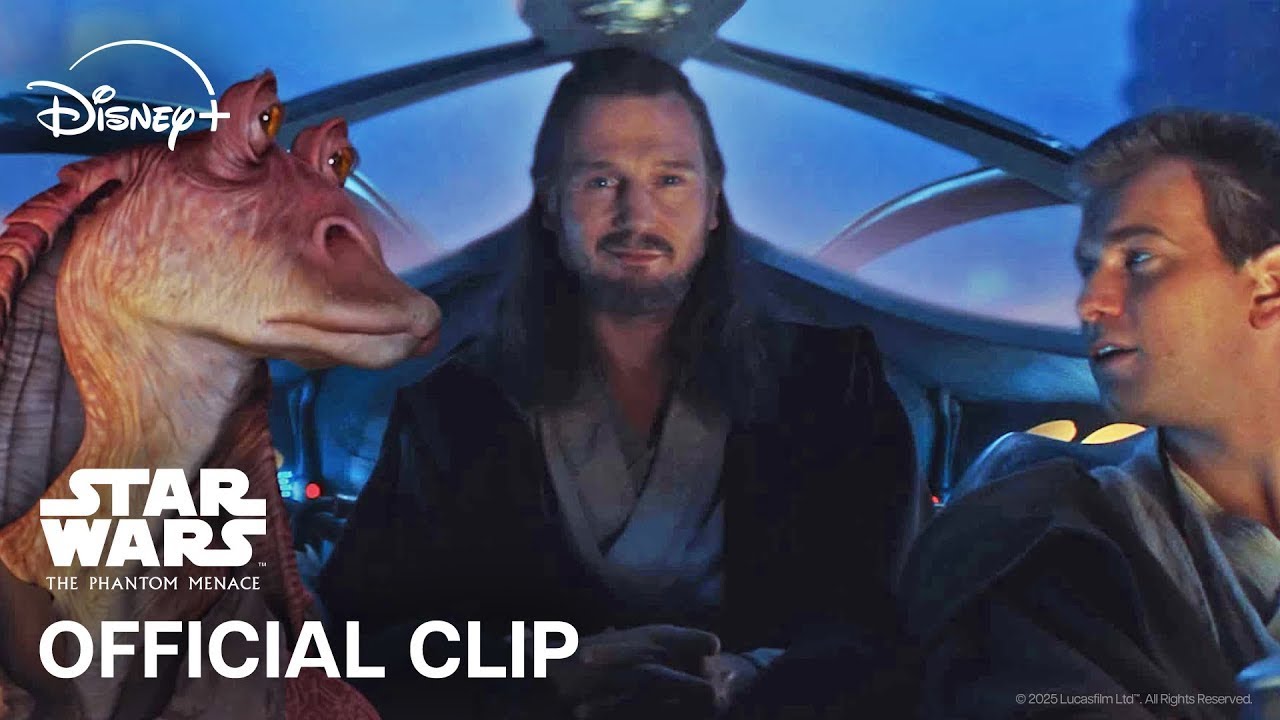 Qui-Gon and Obi-Wan Escape Otoh Gunga | Star Wars: Episode I - The