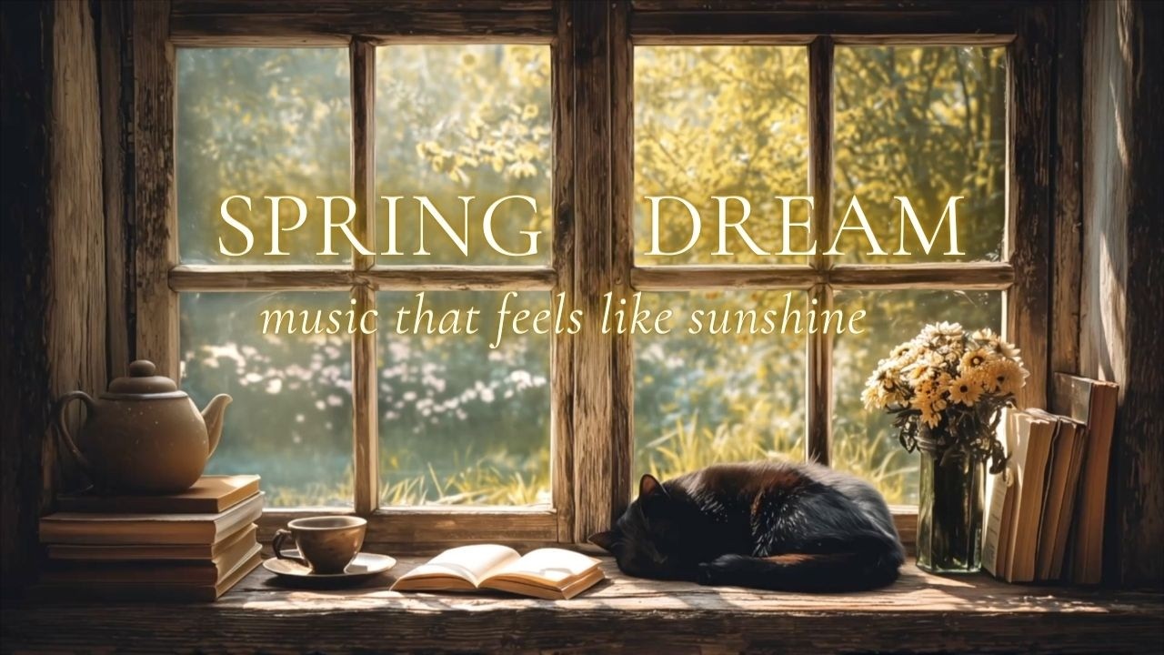 Spring Air Music Spring Dream ☀️ Uplifting Instrumental Music for Focus, Positivity ...