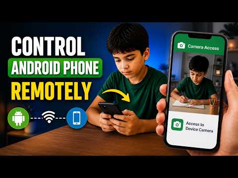 Control & Monitor Another Android Phone Remotely