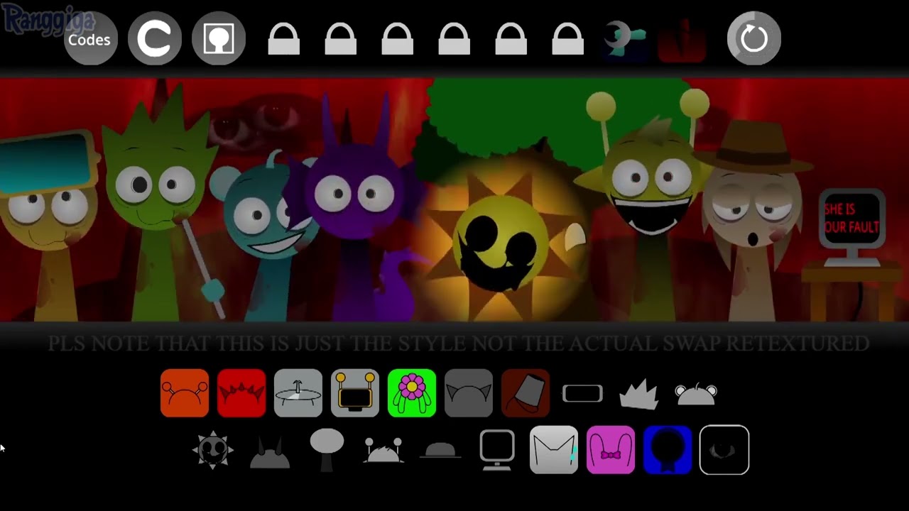 Sprunki Wenda Treatment 4.0 Retextured | Incredibox Sprunki Mod