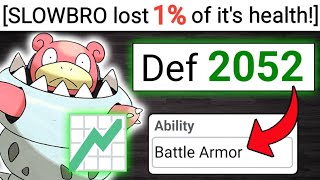 ANTI-CRIT Slowbro is Terrifyingly Consistent.