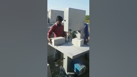 AAC Blocks Cutter for Large Projects