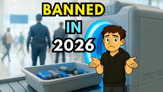 NEW Airport Rules for 2026: These Items Are NOW BANNED