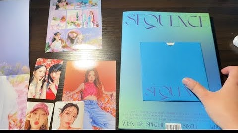 Unboxing WJSN LAST SEQUENCE special album ver SCENE