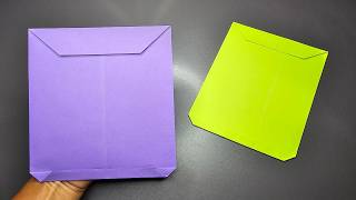 How to make an origami envelope a4 | diy paper envelope step by step | BTB Paper
