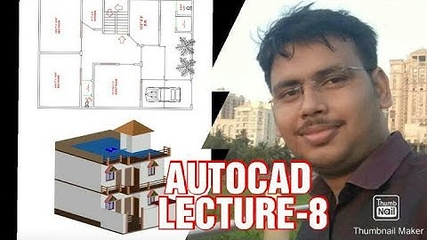 AutoCAD Lecture -8 | Create Block, Insert Block , W-Block & Dynamic Block.