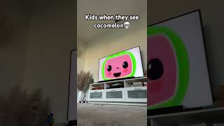 Kids when they see cocomelon💀