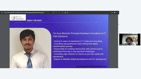Webinar on How eCommerce can Enable SMEs - IT Path Solutions
