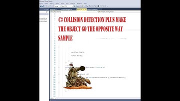 Collision detection and have object go opposite way in c# visual studio