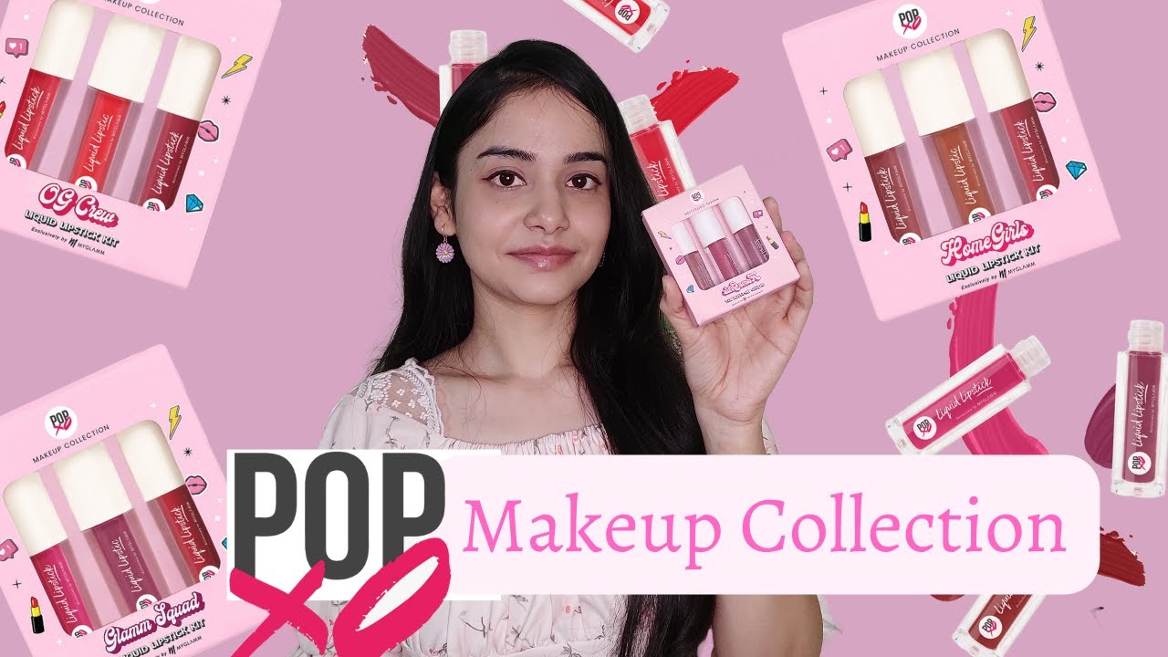 Myglamm POPxo Liquid Lipstick Kit Review + Swatches Homegirls *Newly