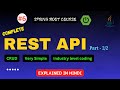 Complete Rest API in Spring Boot | In Hindi | Spring boot complete course