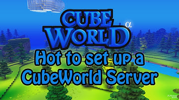How to set up your FREE cube world server