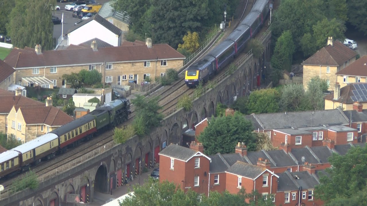 Steam Trains through Bath 2016 YouTube