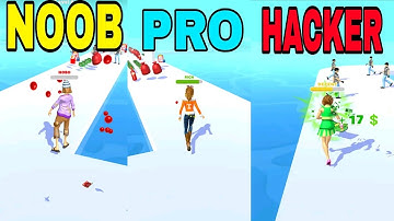 NOOB vs PRO vs HACKER||OUTFIT QUEEN||(FORT)All LevelsGameplayAndroidios(Level 15 - 16)coffin dance