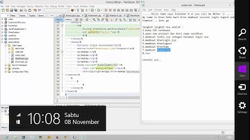 form login session timeout#Mercubuana#Fasilkom#PemrogramanWebEnterprise