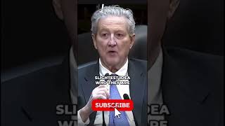 “I DON’T LIKE PRESIDENT BIDEN” — SEN. KENNEDY QUESTIONS BIDEN’S BORDER POLICY #shorts