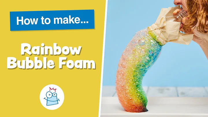 How To Make Rainbow Bubble Foam | Baker Ross