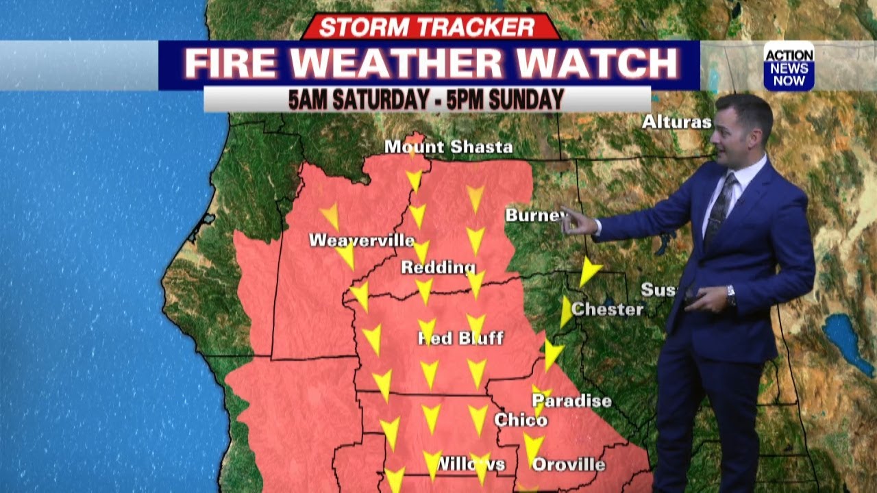 Storm Tracker Forecast: Bright & cool Friday with elevated fire danger ...
