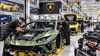Inside a Lamborghini Factory — How Supercars Are Built From Scratch
