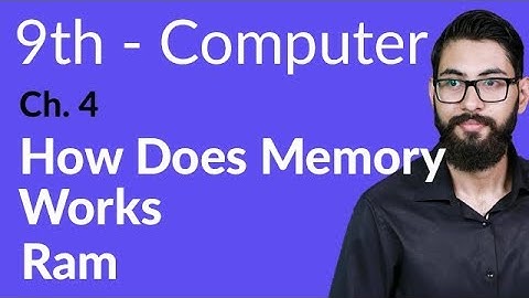 9th Class Computer - Ch 4 - How Does Memory Works - Matric Part 1 Computer