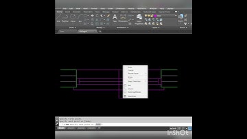 How to draw a sliding door #autocad #door #tips #tutorial