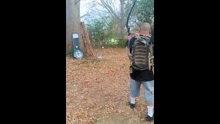 TENNESSEE CHOCTAW CHEROKEE BACKYARD ARCHERY & TOMAHAWK TARGET PRACTICE