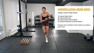 Weighted Lateral Bound Series