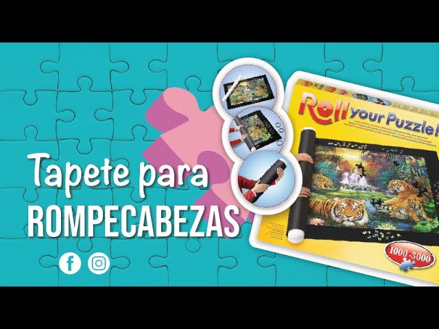 Cómo usar el puzzle roll la tela enrollable para guardar puzzles 