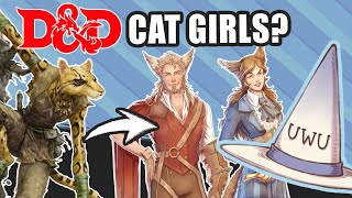 Turning  D&D Tabaxi into catgirls (and catboys)
