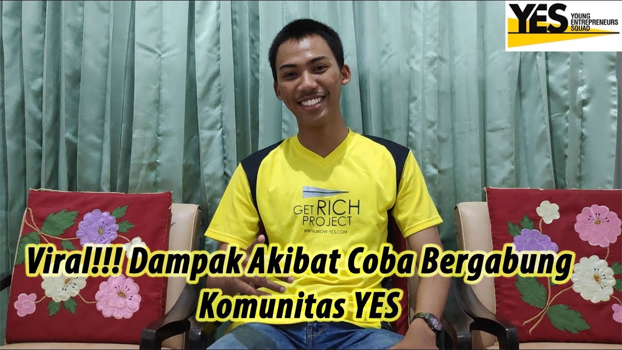 Viral!!! Dampak Akibat Coba Bergabung Komunitas YES Chandra Putra