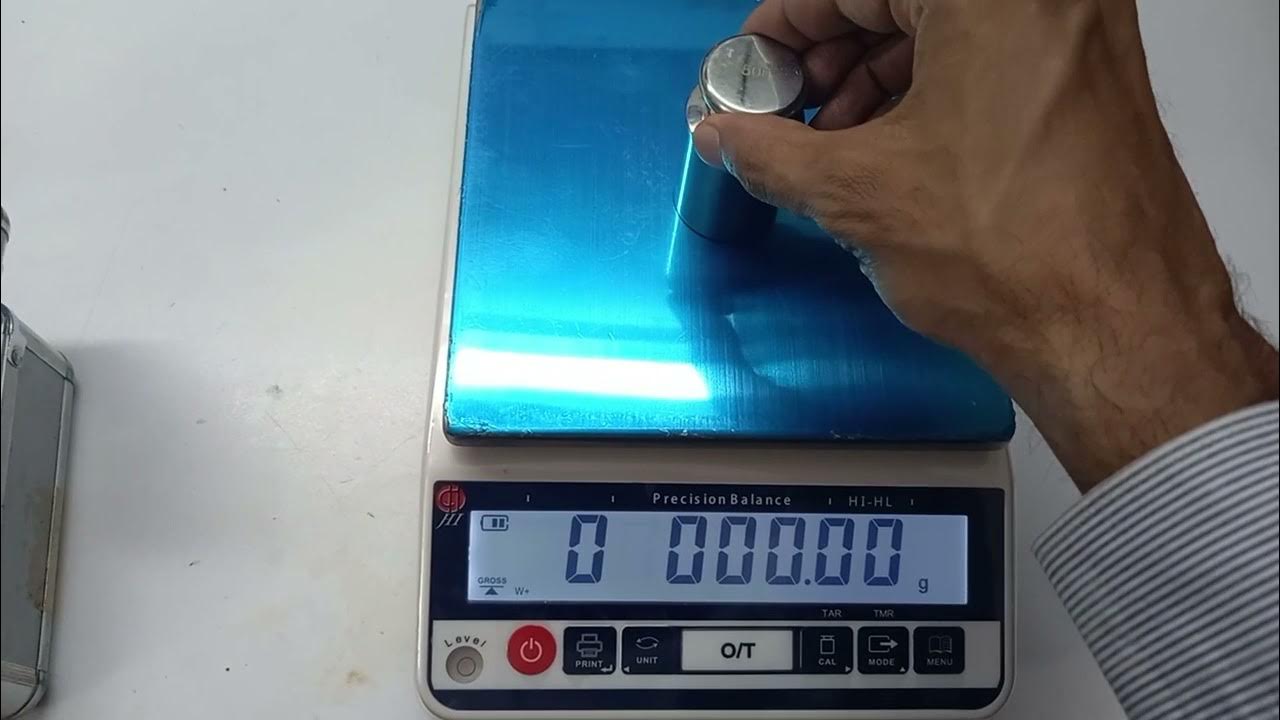 CALIBRATION OF HIHL DIGITAL WEIGHING BALANCE HOW TO CALIBRATE HIHL