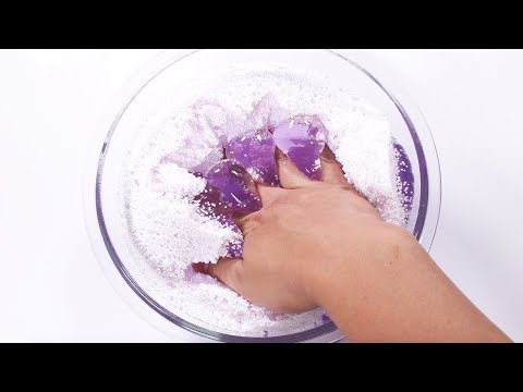 【ASMR】表面つぶつぶのたぷたぷスライム【音フェチ】CRUNCHY WATER SLIME【SlimeTube】