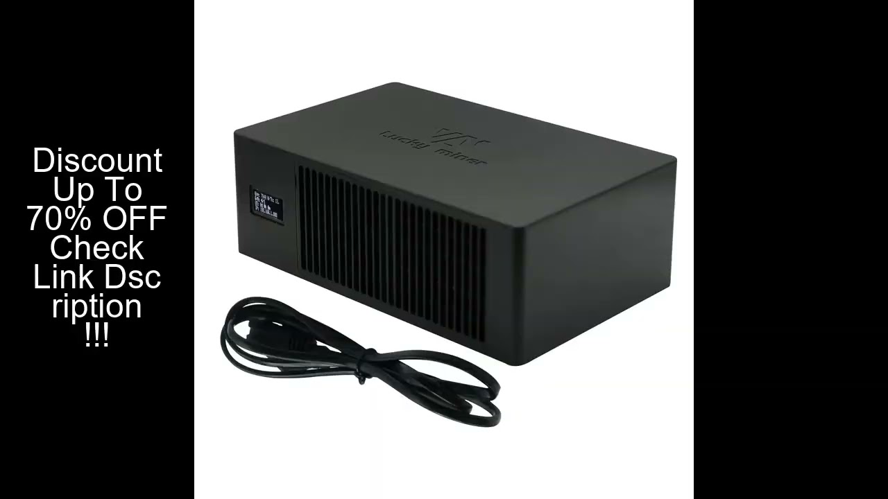 Bitcoins Miner Lucky Miner 4.5TH/S Solo Miner LV08 SHA-256 Asic Chip Low Noise Lottery Crypto Miner