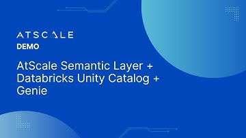 Using AtScale with Databricks Genie for Semantic Analytics at Scale