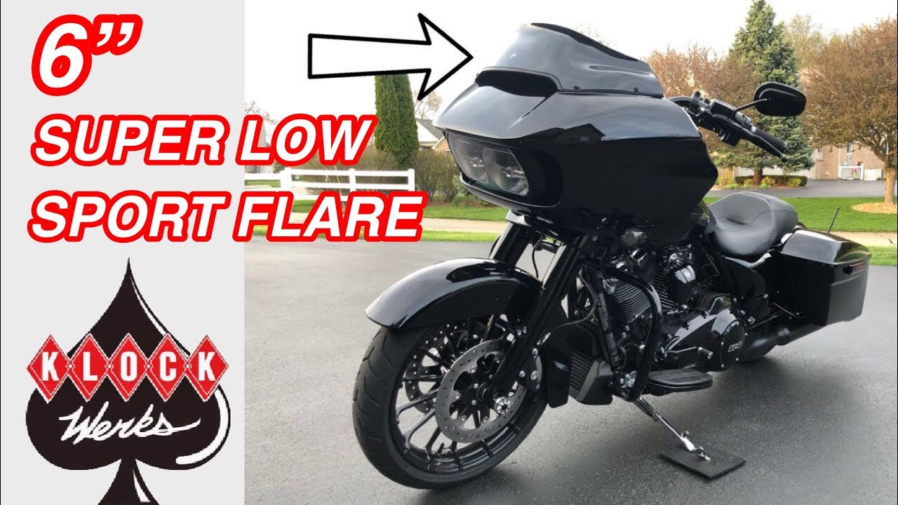 2019 Harley Davidson Road Glide Klock Werks Windshield Install Much Better Youtube