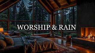 Soaking Instrumental Worship with Rain Sounds for Prayer & Deep Sleep | Christian for Sleep