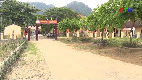 Trường tiểu học Cẩm Sơn sẵn sàng chào đón năm học mới 2019 - 2020.