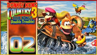 Donkey Kong Country 3 Dixie Kongs Double Trouble! #2: Baie des Babouins / K3