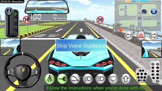 3D driving class road driving course | 3D driving class course test screenshot 5